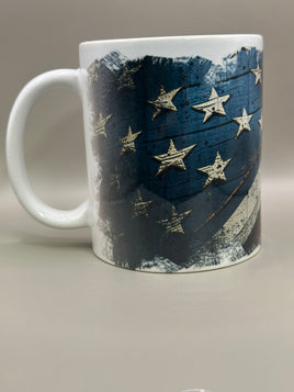 Ceramic Mug - Grunt Wavy Flag