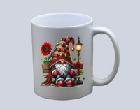 Ceramic Mug -Gnome Jingle Bells Hat