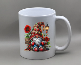 Ceramic Mug -Gnome Jingle Bells Hat