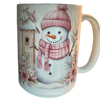 Ceramic Mug - Christmas Snowman Mug