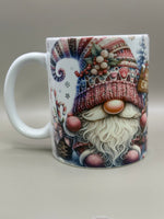 Ceramic Mug -Christmas Gnome