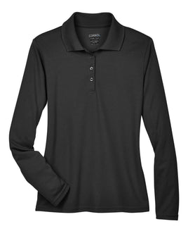 Core365 - Women's Pinnacle Performance Long Sleeve Piqué Polo