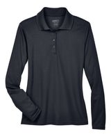 Core365 - Women's Pinnacle Performance Long Sleeve Piqué Polo