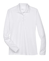 Core365 - Women's Pinnacle Performance Long Sleeve Piqué Polo