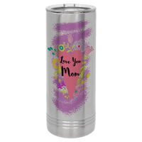 Customizable 22 oz Skinny Sublimatable Tumbler