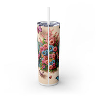 Mother's Day  Skinny Tumbler with Slider Lid