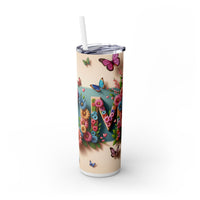 Mother's Day  Skinny Tumbler with Slider Lid