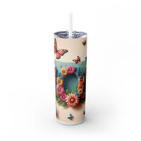 Mother's Day  Skinny Tumbler with Slider Lid