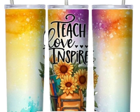 Educator Designs Polar Camel 22 oz. Skinny Tumbler with Slider Lid