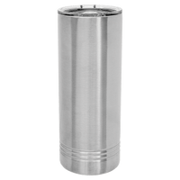 Polar Camel 22 oz. Laserable Skinny Tumbler with Slider Lid