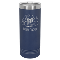 Polar Camel 22 oz. Laserable Skinny Tumbler with Slider Lid